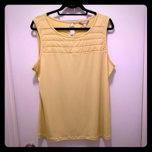 Banana Republic yellow tank